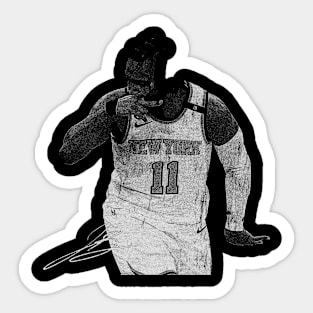 Jalen Brunson Vintage Sticker